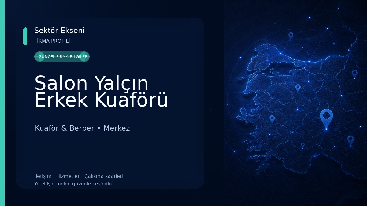 Salon Yalçın Erkek Kuaförü Kuaför & Berber