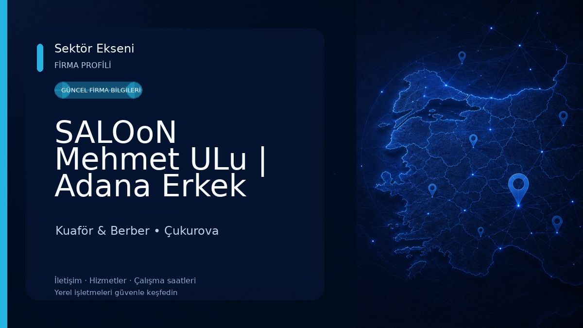 SALOoN Mehmet ULu | Adana Erkek Kuaförü | Adana Erkek Berberi Saç Sakal Tasarımı 