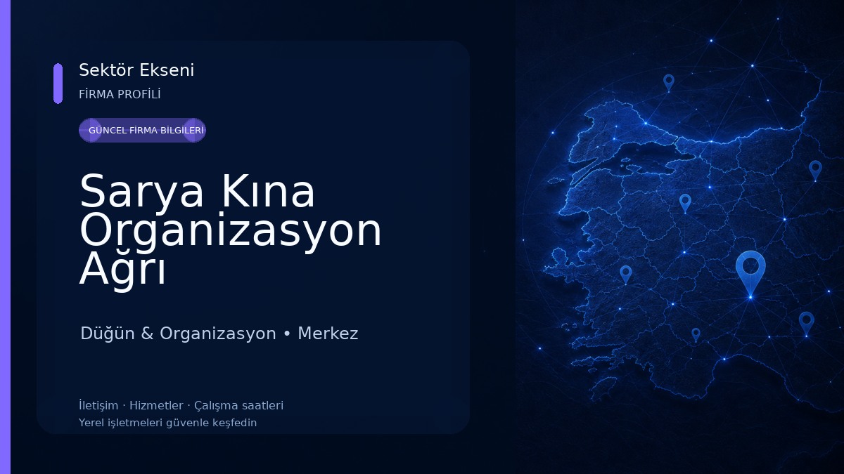 Sarya Kına Organizasyon Ağrı 