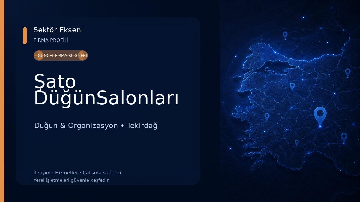 Şato DüğünSalonları Düğün & Organizasyon