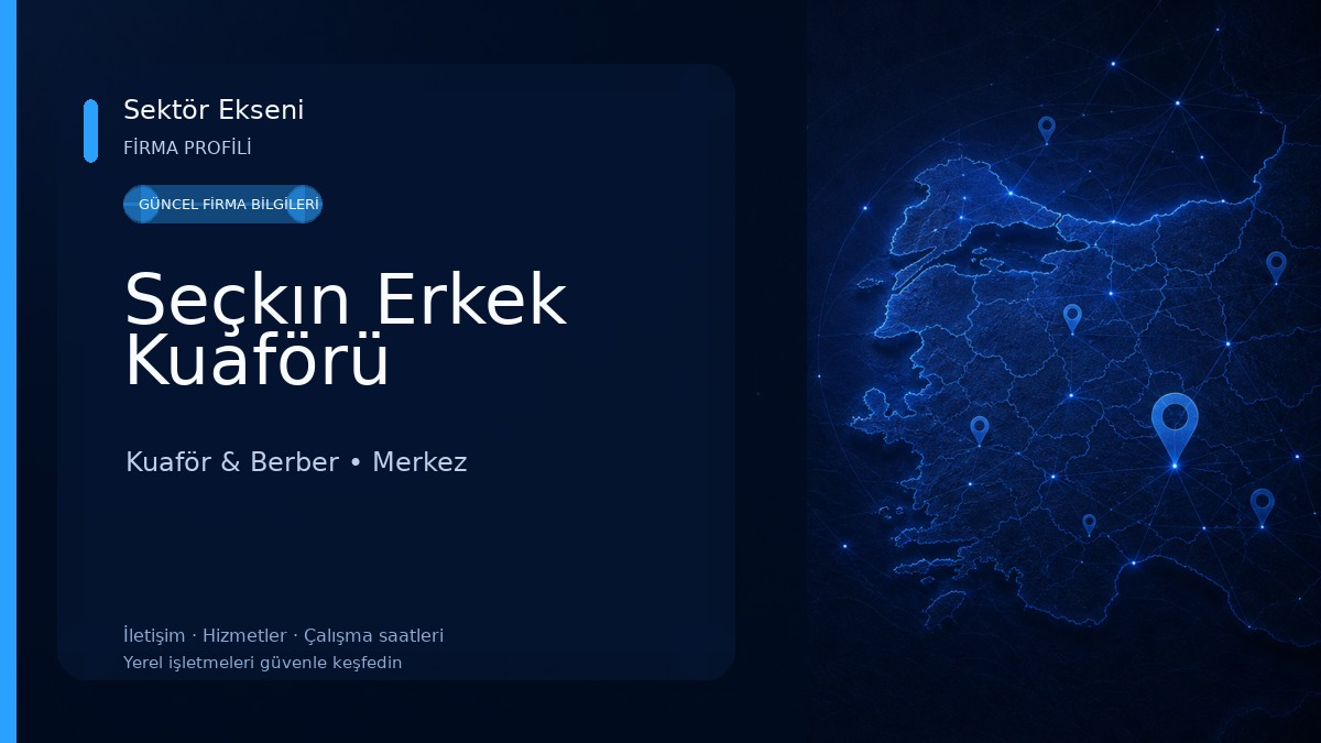 Seçkın Erkek Kuaförü Kuaför & Berber