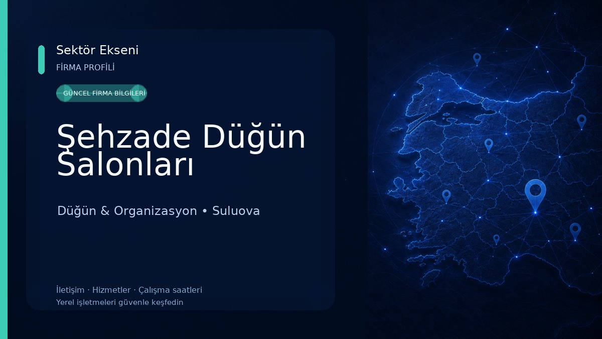 Şehzade Düğün Salonları Düğün & Organizasyon