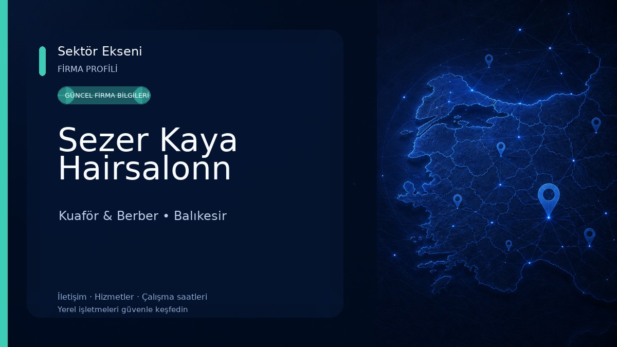 Sezer Kaya Hairsalonn Kuaför & Berber