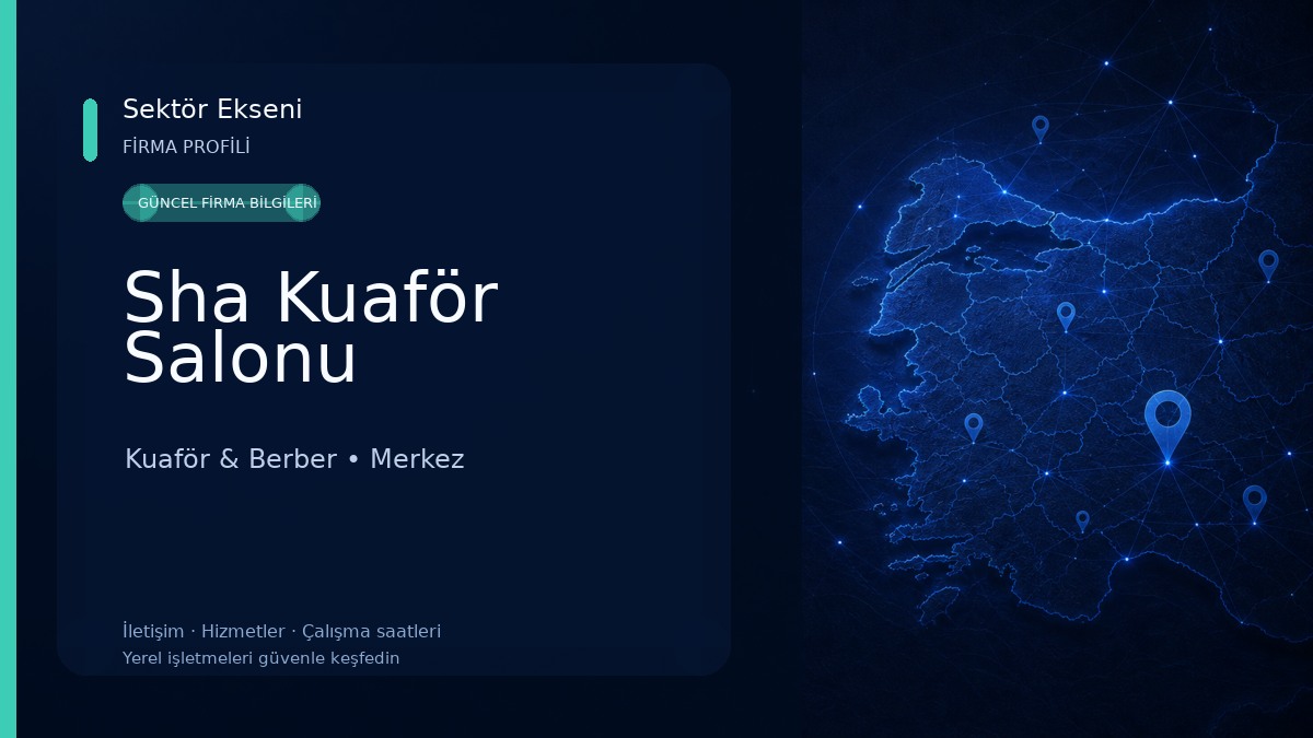 Sha Kuaför Salonu 