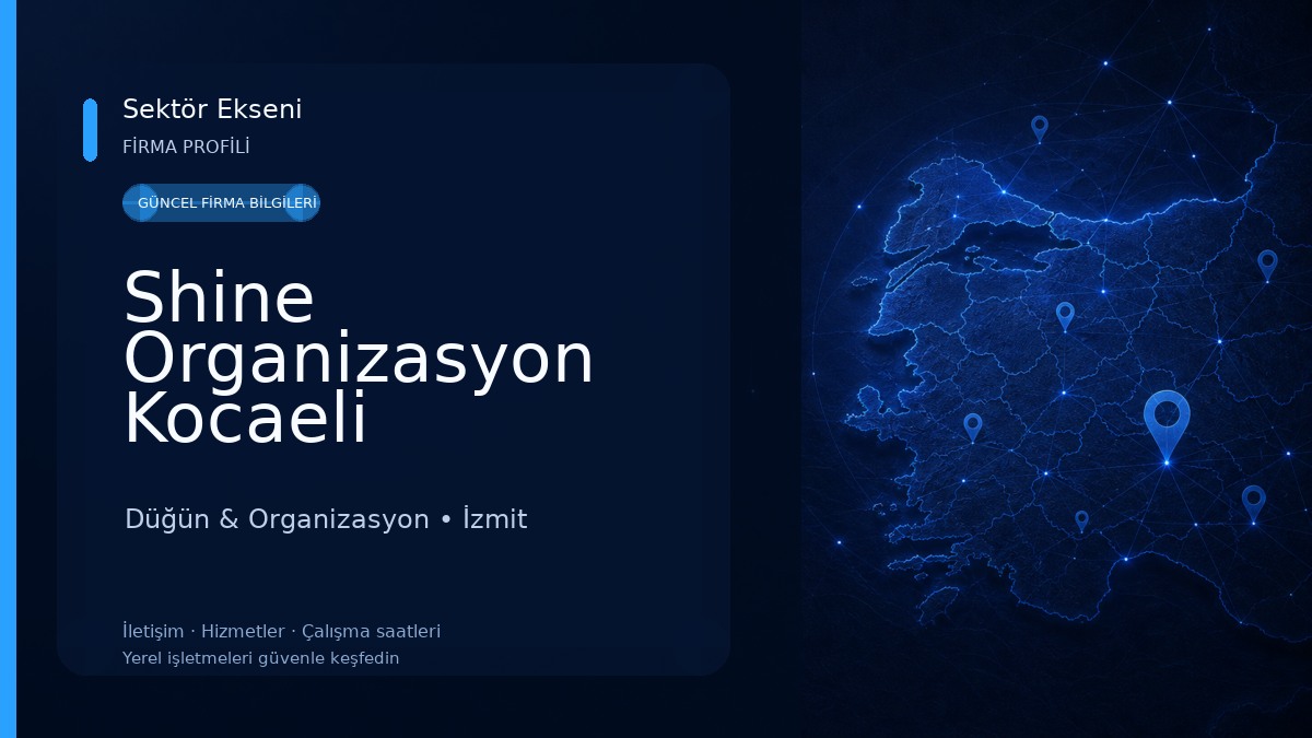 Shine Organizasyon Kocaeli Düğün & Organizasyon