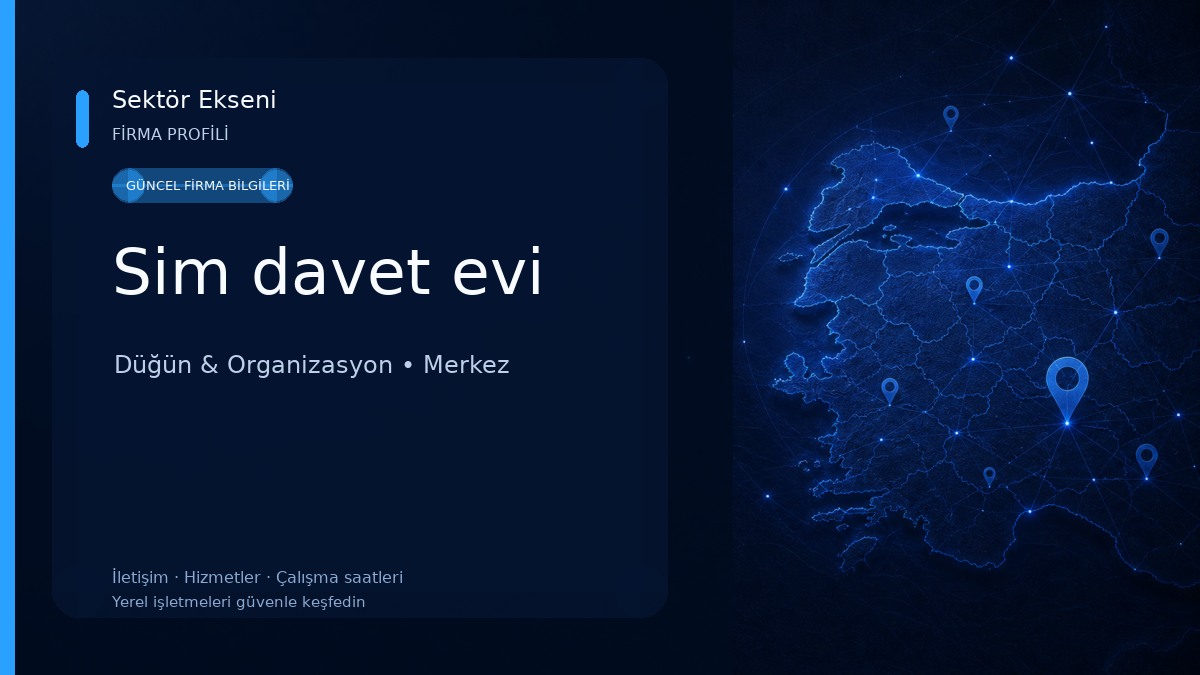 Sim davet evi 