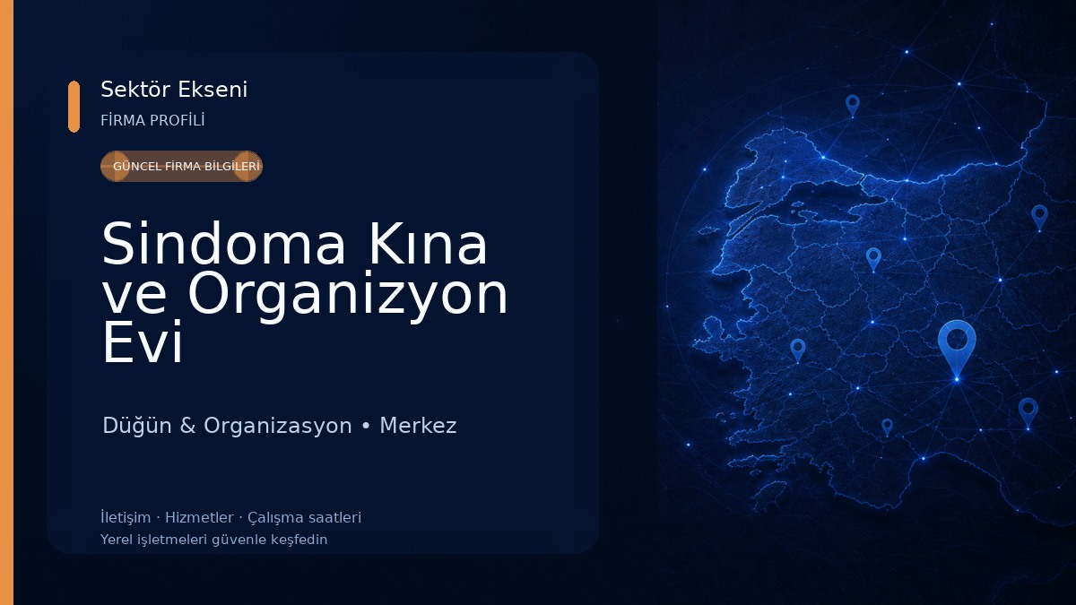Sindoma Kına ve Organizyon Evi 