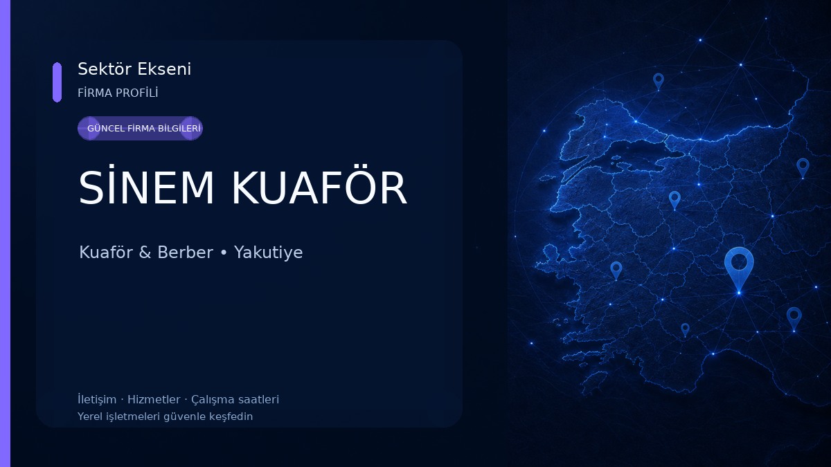 SİNEM KUAFÖR Kuaför & Berber