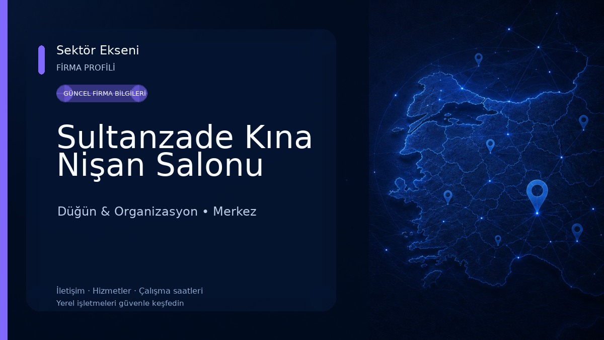 Sultanzade Kına Nişan Salonu Düğün & Organizasyon
