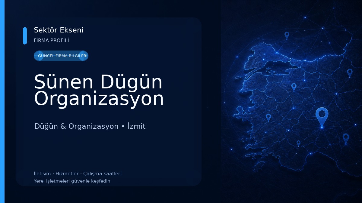 Sünen Dügün Organizasyon Düğün & Organizasyon