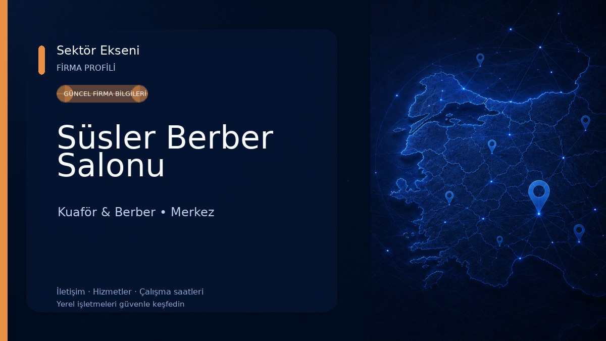 Süsler Berber Salonu 