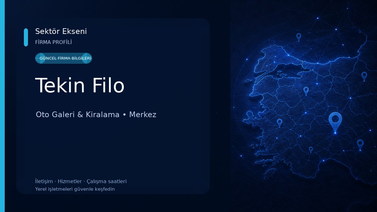 Tekin Filo Oto Galeri & Kiralama