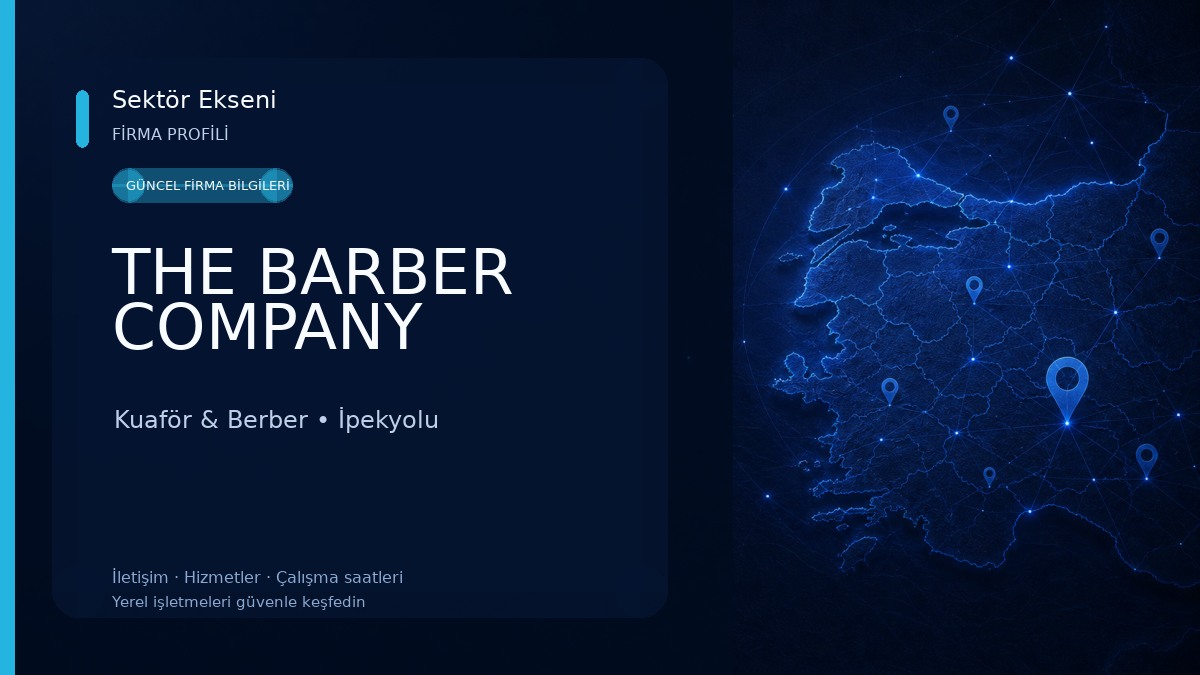 THE BARBER COMPANY Kuaför & Berber