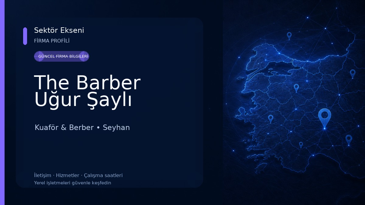 The Barber Uğur Şaylı Kuaför & Berber
