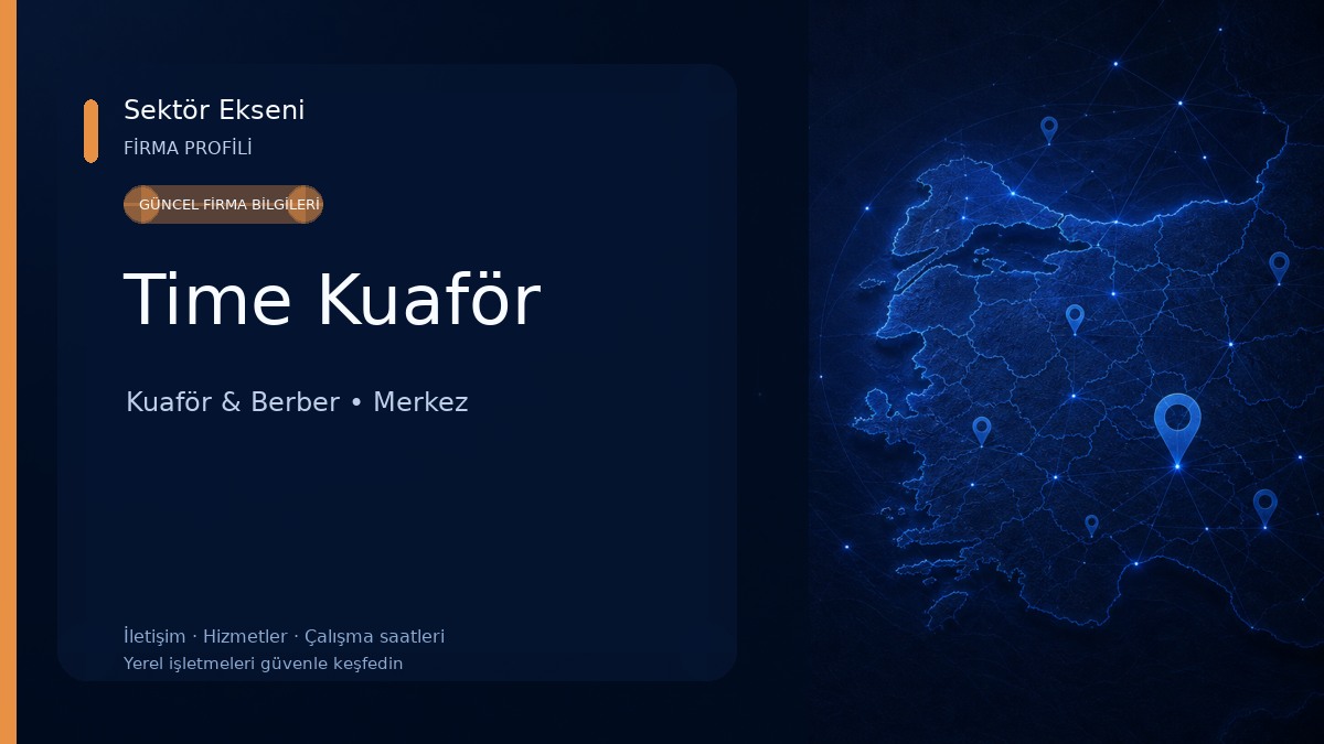 Time Kuaför Kuaför & Berber