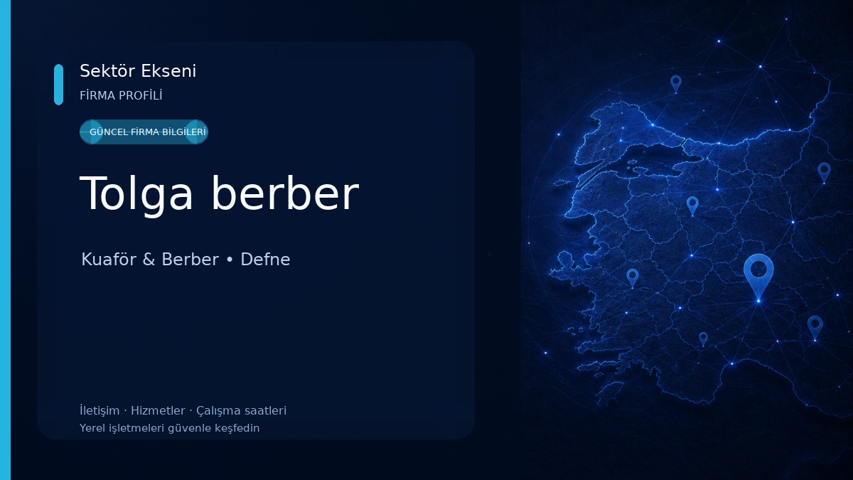 Tolga berber Kuaför & Berber