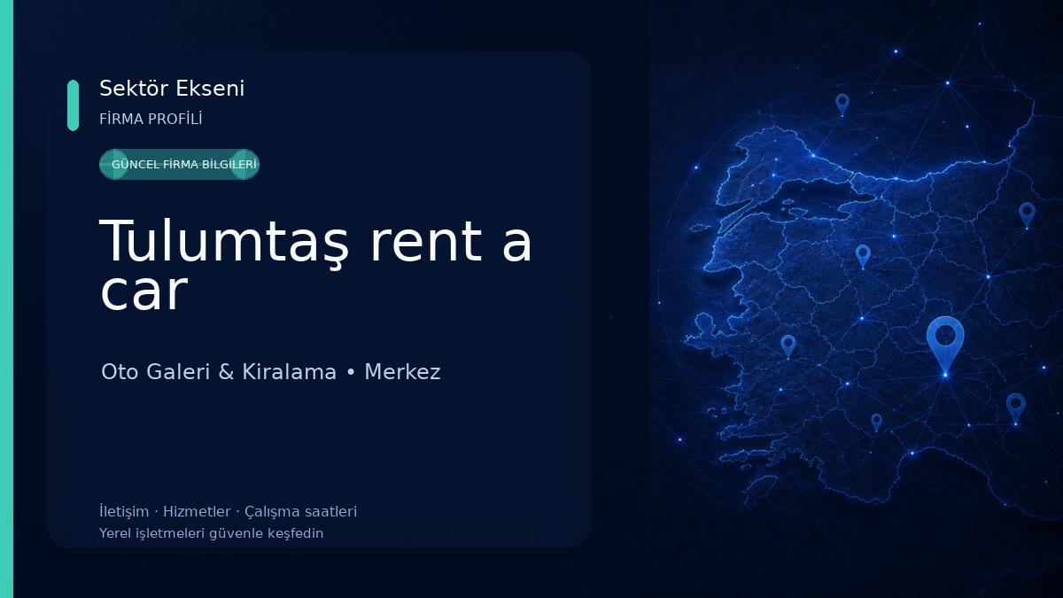 Tulumtaş rent a car 