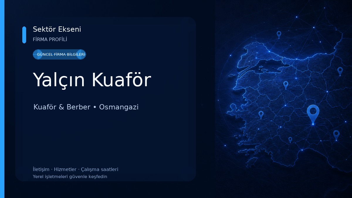 Yalçın Kuaför Kuaför & Berber