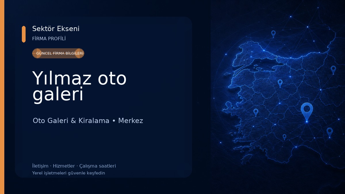 Yılmaz oto galeri Oto Galeri & Kiralama
