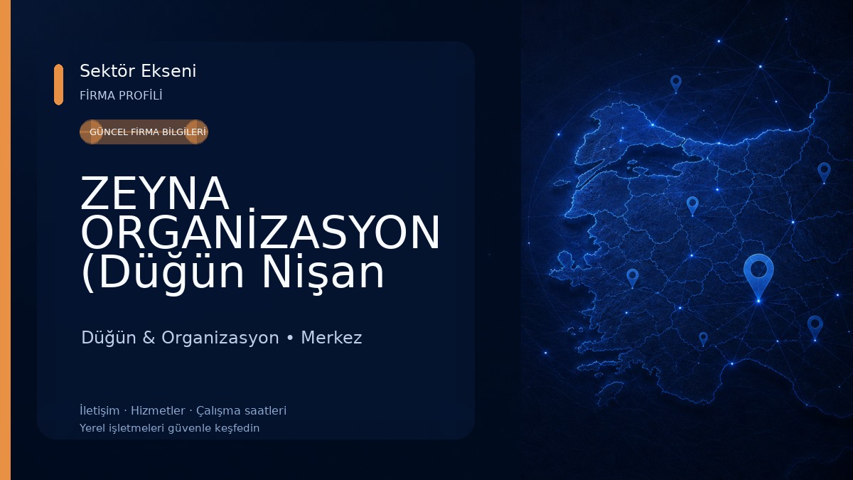 ZEYNA ORGANİZASYON (Düğün Nişan Konsept) Düğün & Organizasyon